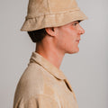 Sossu Coral Snake Terry Bucket Hat - Brown