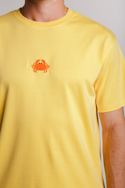 Sossu Crab Heavy T-shirt - Yellow