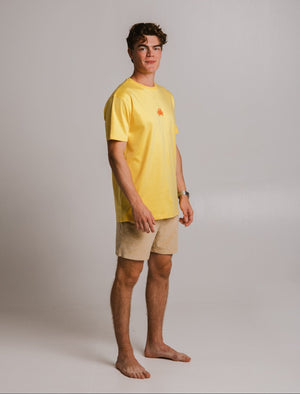 Sossu Crab Heavy T-shirt - Yellow