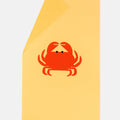 Sossu Crab Peshtemal - Yellow