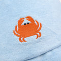 Sossu Crab Terry Bucket Hat - Light Blue