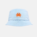 Sossu Crab Terry Bucket Hat - Light Blue