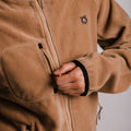 Sossu Grizzly Bear Full Zip Fleece - Beige