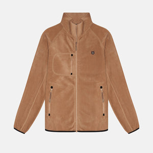 Sossu Grizzly Bear Full Zip Fleece - Beige