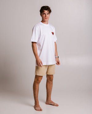 Sossu Heart T-shirt - White