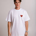 Sossu Heart T-shirt - White