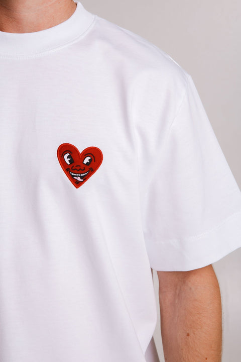 Sossu Heart T-shirt - White