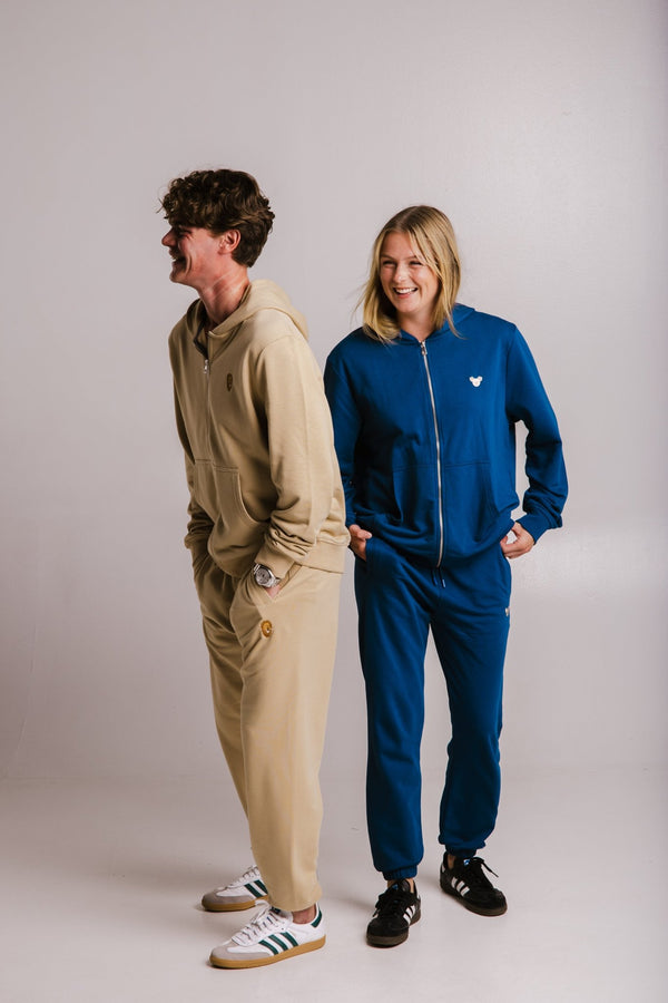 Lion Soft Fleece Men's Sweatpants - Light Brown
