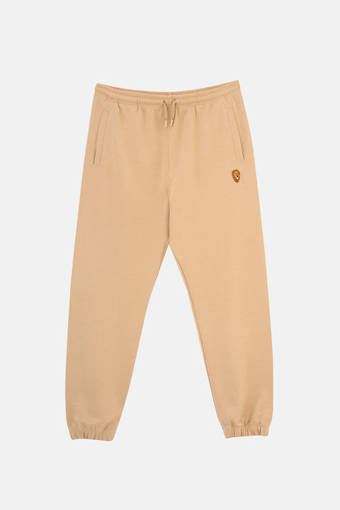 Sossu Lion Soft Fleece Sweatpants - Light Brown