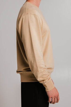 Sossu Lion Soft Fleece Sweatshirt - Light Brown