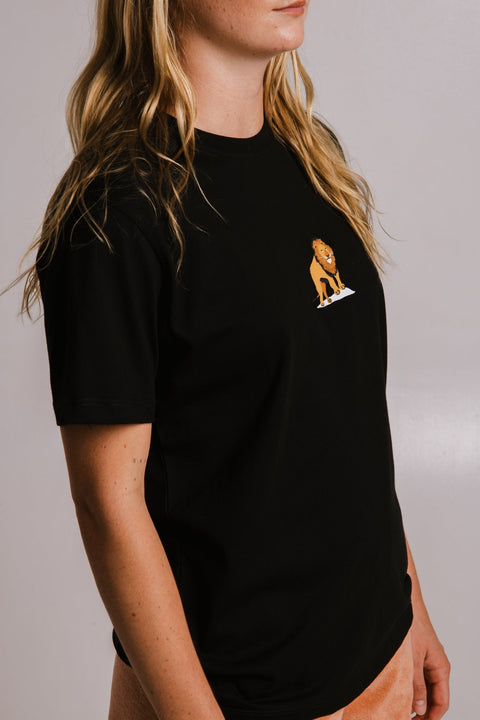 Sossu Lion T-shirt - Black