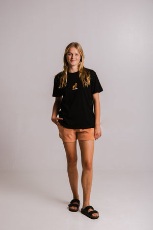 Sossu Lion T-shirt - Black
