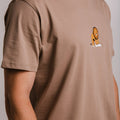 Sossu Lion T-shirt - Milky Brown