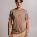 Sossu Lion T-shirt - Milky Brown