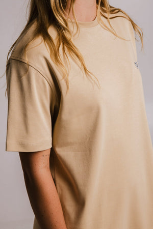 Sossu Panda Heavy T-shirt - Light Brown