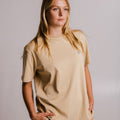 Sossu Panda Heavy T-shirt - Light Brown