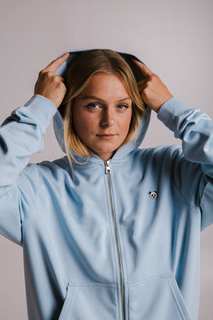 Sossu Panda Soft Fleece Matching Set - Light Blue