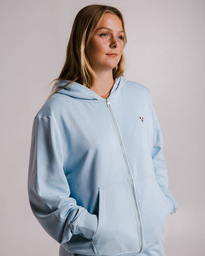 Sossu Panda Soft Fleece Matching Set - Light Blue