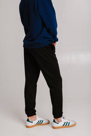 Sossu Panda Soft Fleece Sweatpants - Black