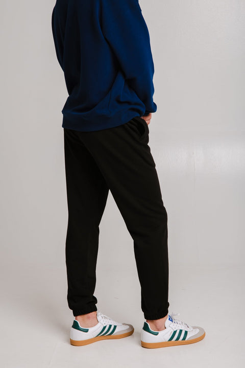 Sossu Panda Soft Fleece Sweatpants - Black