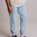 Sossu Panda Soft Fleece Sweatpants - Light Blue