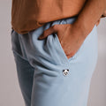 Sossu Panda Soft Fleece Sweatpants - Light Blue