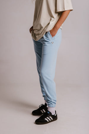 Sossu Panda Soft Fleece Sweatpants - Light Blue