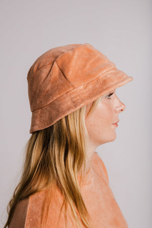 Sossu Panda Terry Bucket Hat - Light Brown