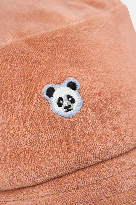 Sossu Panda Terry Bucket Hat - Light Brown