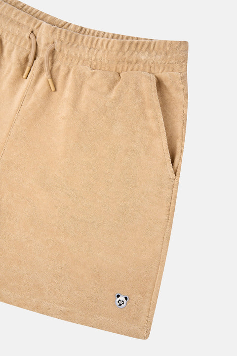 Sossu Panda Terry Men Short - Light Brown