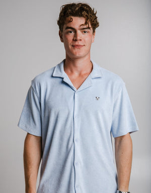 Sossu Panda Terry Shirt - Light Blue