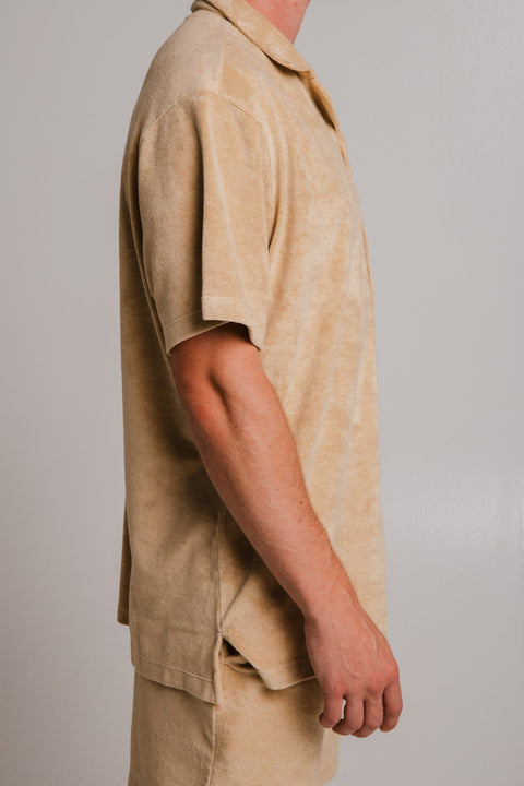 Sossu Panda Terry Shirt - Light Brown