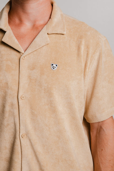 Sossu Panda Terry Shirt - Light Brown