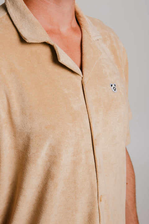 Sossu Panda Terry Shirt - Light Brown