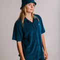 Sossu Panda Terry Shirt - Navy Blue