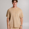 Sossu Panda Terry T-shirt - Light Brown