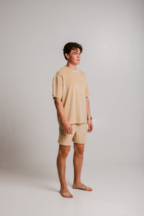 Sossu Panda Terry T-shirt - Light Brown