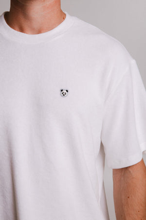 Sossu Panda Terry T-shirt - White