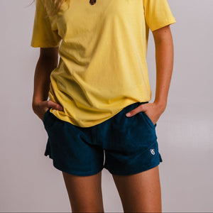Sossu Panda Terry Women Short - Navy Blue