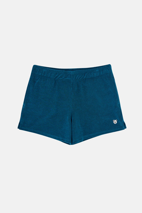 Sossu Panda Terry Women Short - Navy Blue