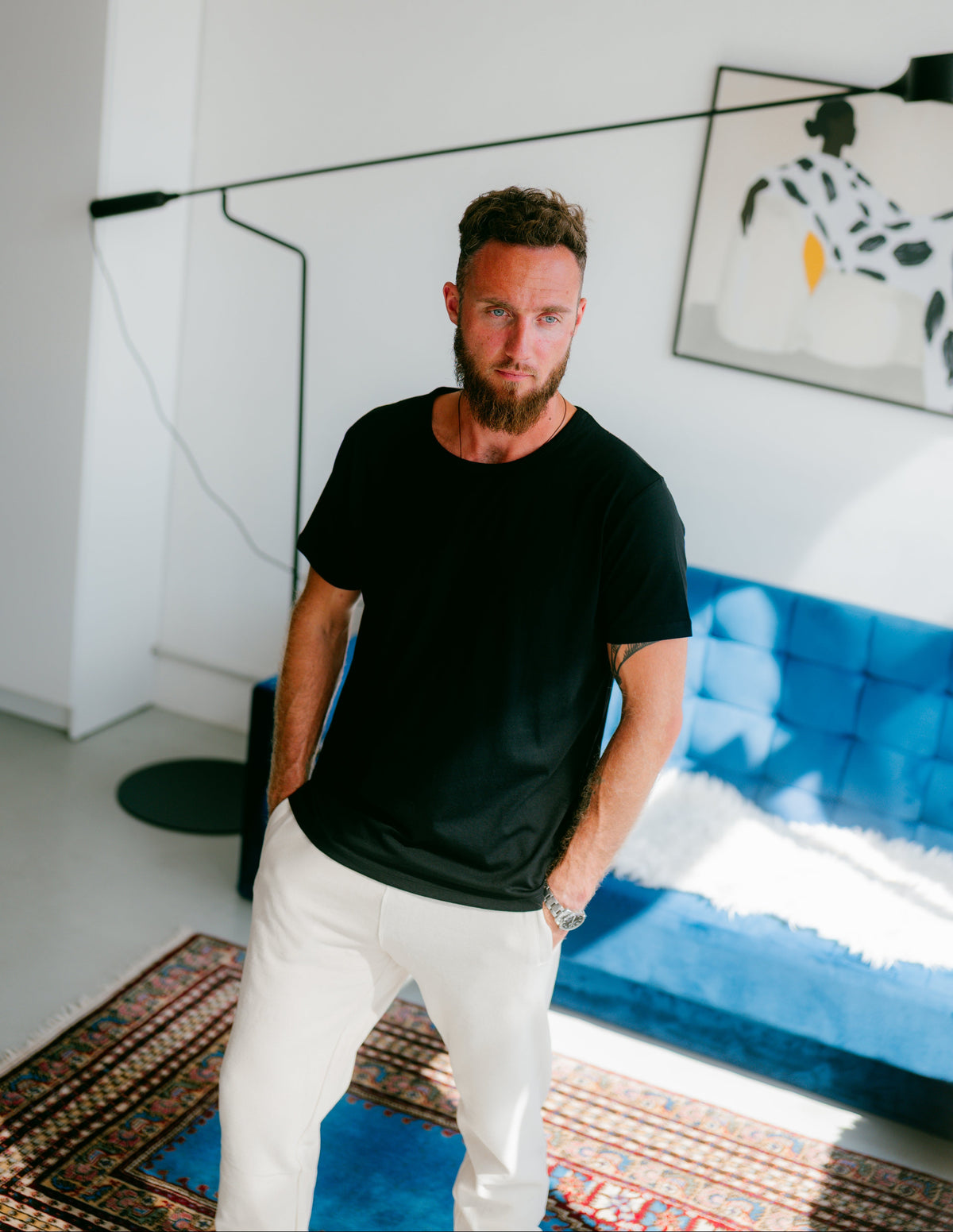 Sossu Pure Form Modal T-Shirt - Black