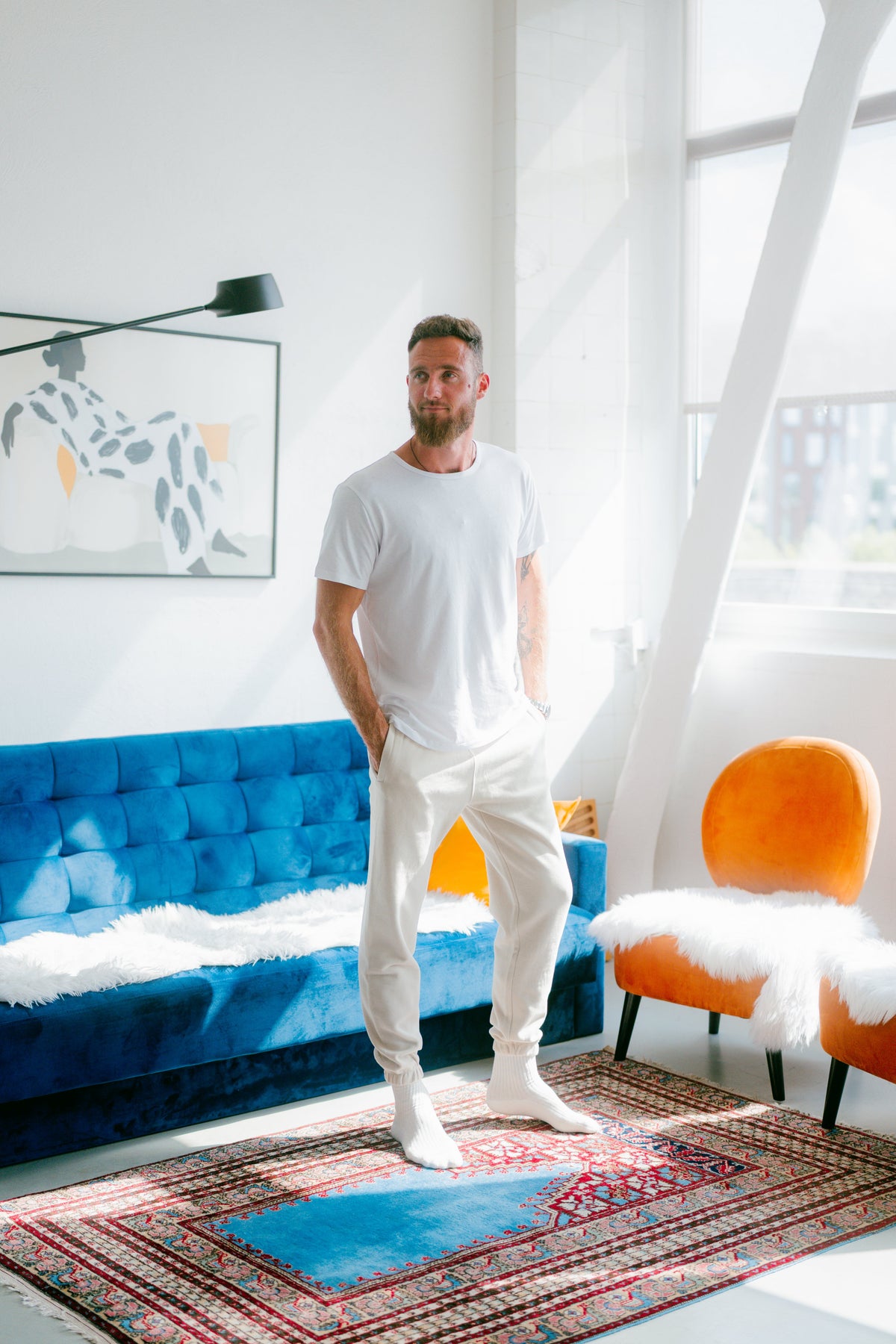 Sossu Pure Form Modal T-Shirt - White