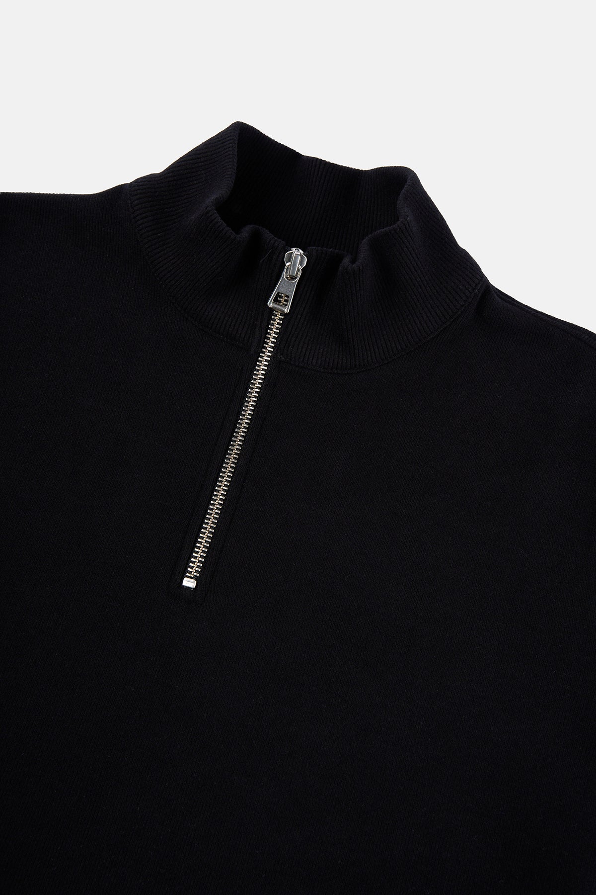 Sossu Pure Form Quarter - Zip Sweatshirt - Black