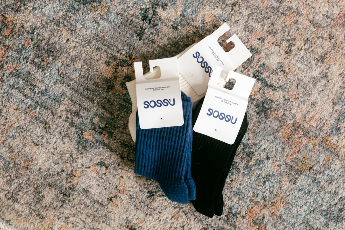 Sossu Pure Form Towel Socks - 3 Colors