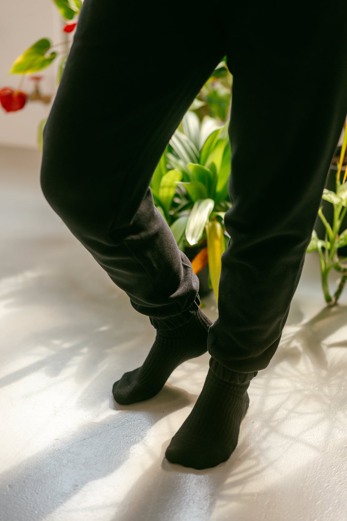 Sossu Pure Form Towel Socks - Black