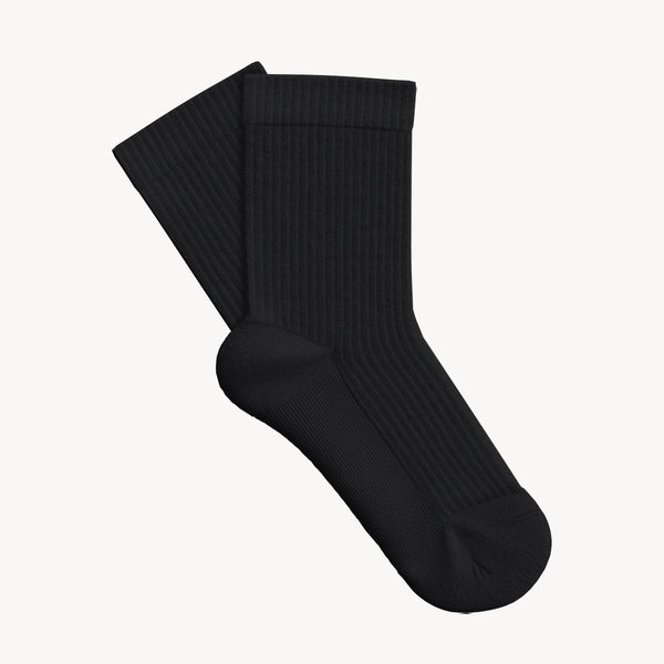 Pure Form Towel Socks - Black
