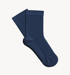 Sossu Pure Form Towel Socks - Navy Blue