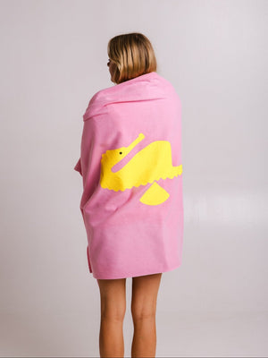 Sossu Seahorse Peshtemal - Pink
