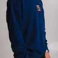 Sossu Smile Sweatshirt - Navy Blue