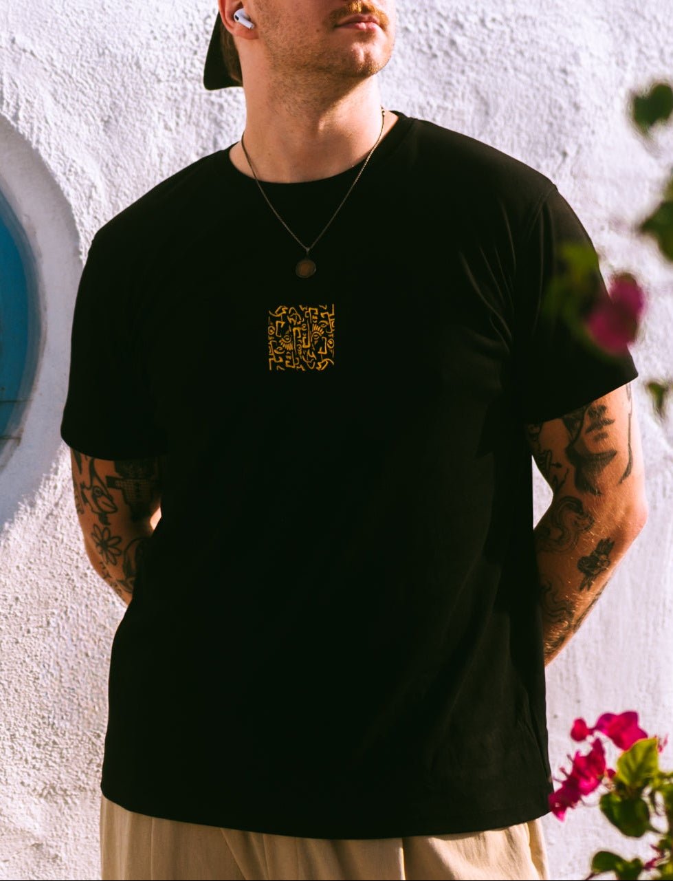 Sossu Sossu x Ralf Sannikov: Refined Cotton Tee - Black
